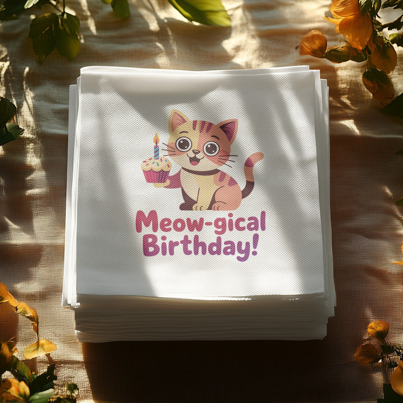 Kids Birthday Napkins