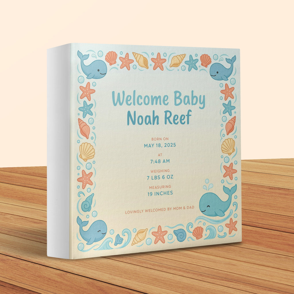 Welcome Baby Noah Reef born May 18, 2025, weighing 7 lbs 6 oz.