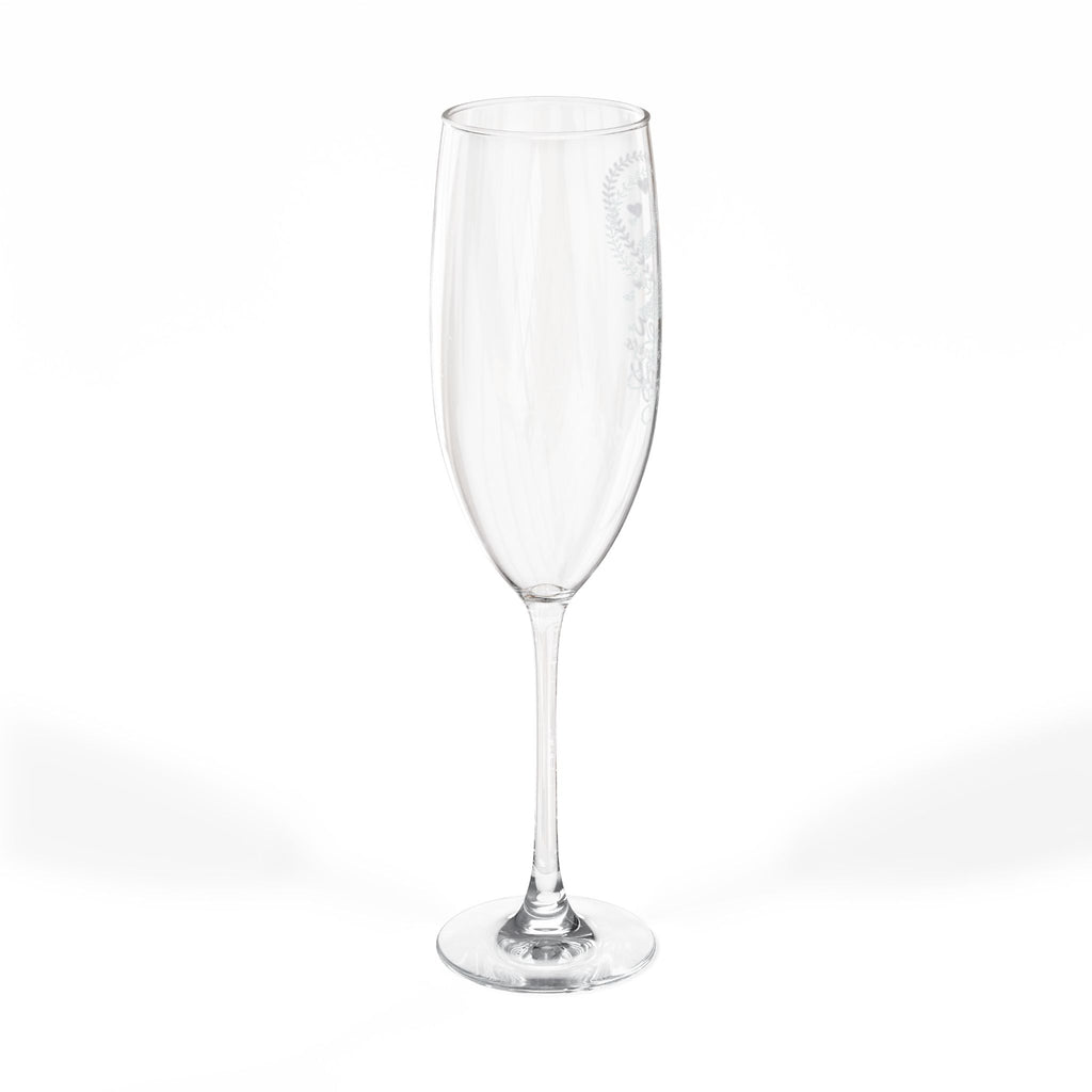 Forever Starts Today Personalized Champagne Glass