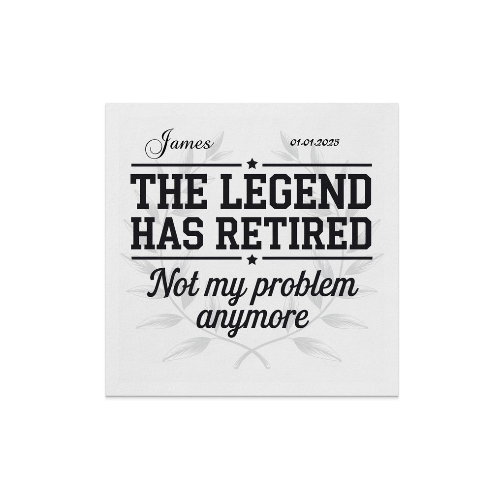 James The Legend Has Retired Not My Problem Anymore with date 01.01.2025.
