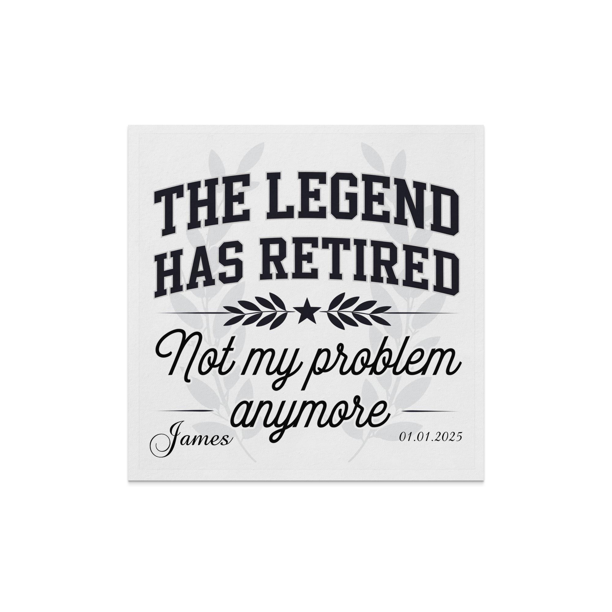 The Legend Has Retired Not My Problem Anymore James 01.01.2025